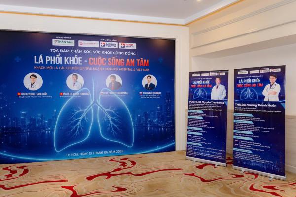 VIỆN Y HỌC GIA ĐÌNH VIỆT NAM ĐỒNG TỔ CHỨC TOẠ ĐÀM “LÁ PHỔI KHOẺ - CUỘC SỐNG AN TÂM”