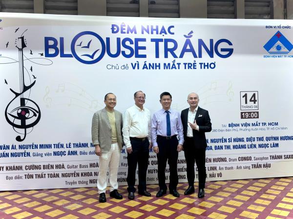 VIỆN Y HỌC GIA ĐÌNH VIỆT NAM ĐỒNG HÀNH CÙNG ĐÊM NHẠC BLOUSE TRẮNG: “VÌ ÁNH MẮT TRẺ THƠ”