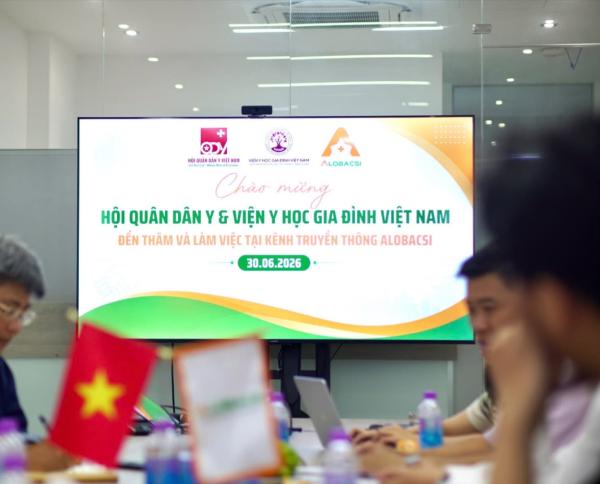 Viện Y học Gia Đình Việt Nam gặp gỡ làm việc cùng Alo bác sĩ!